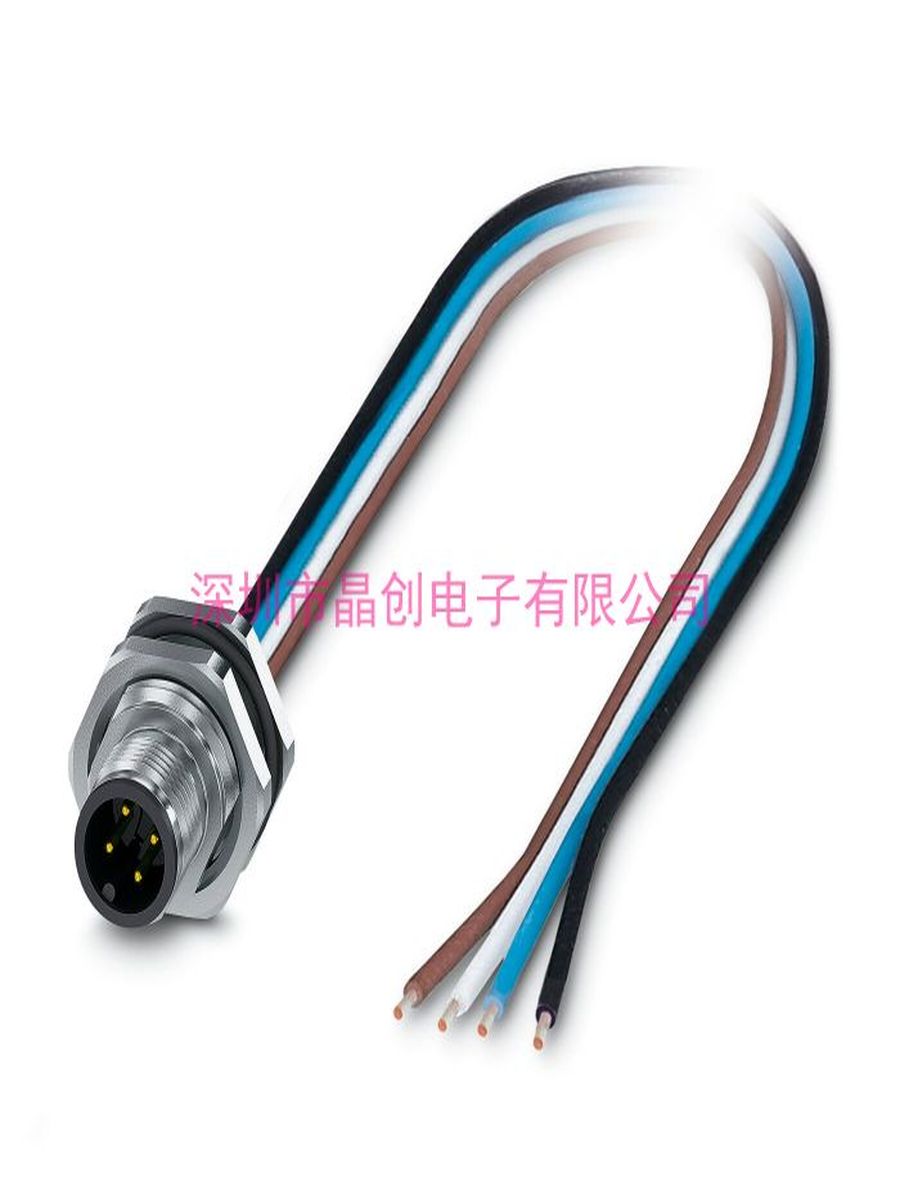 1238272 全新 SACC-DSI-M12MS-5P-M16XL/0,1X- 设备连接器，板后