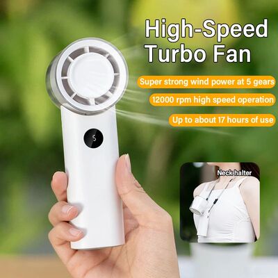 New portable fan 12000 speed adjustable refrigeration mini t