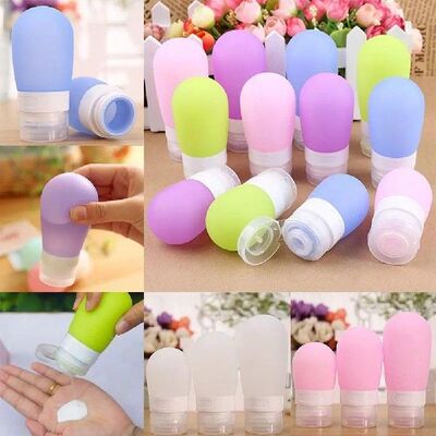 Hot Portable Silicone Travel Bottle Lotion Shampoo Cosmetic