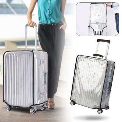 Stylish Suitcase Protector Thickened Waterproof Pvc Transpar