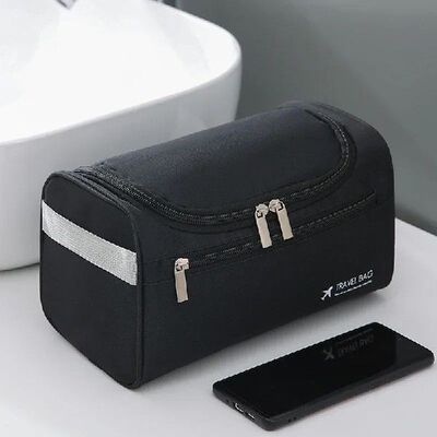 Polyester Men Business Portable Storage Bag Toiletries Stora