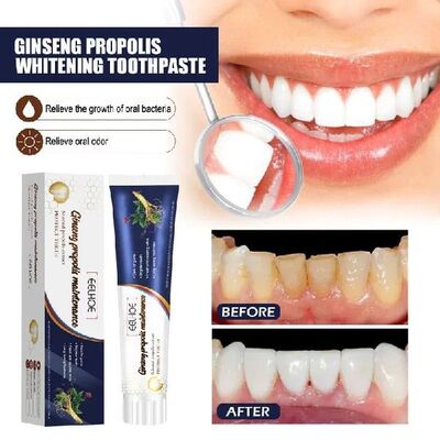 Ginseng Propolis Whitening Toothpaste Cleansing Yellow Tooth