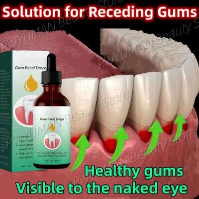 Quickly Gum Repair Serum Drops Relieve Receding Gum Periodon
