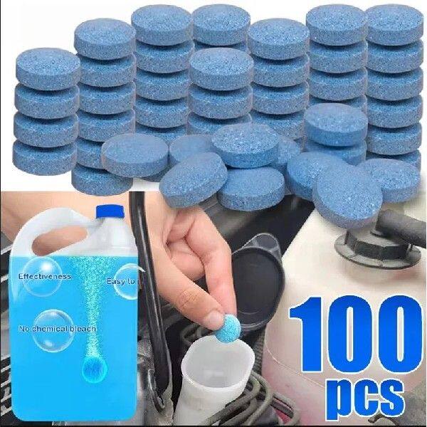 20-100PCS Solid Cleaner Car Windscreen Cleaner Effervescent