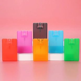 Bottle Spray Perfume Alcohol Refillab 20ml Disinfection Card