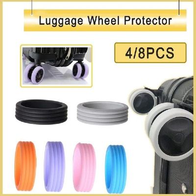 Silicone Suitcase Casters Silent Suitcase Wheel Protective C