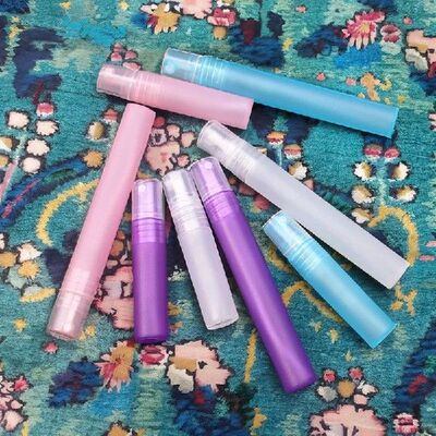 4pc 10ml/0.34oz Mini Portable Spray Bottles Refillable Trave