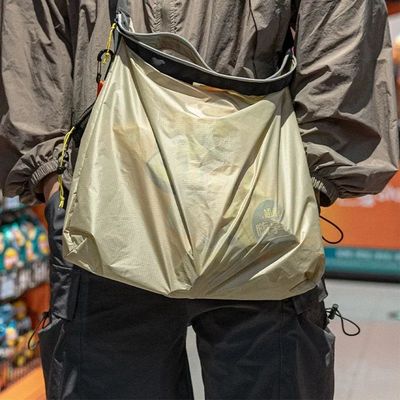 Waterproof Folding Shopping Bag Ultra-Light Sling Shoulder B