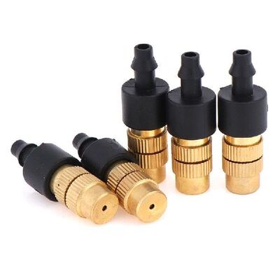 5Pcs Copper Misting Fog Cooling Nozzles Atomizing Sprayers F