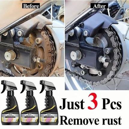 Car Rust Remover Wheel Care Car Exhaust Pipe Rust Removal Sp