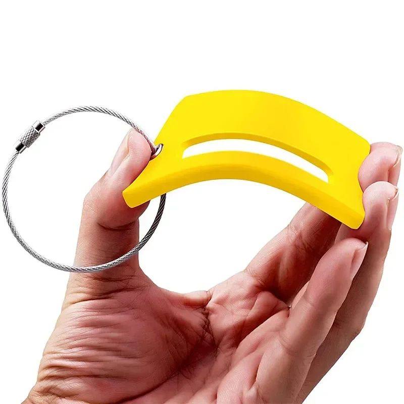 1pc Silicone Luggage Tags Travel Accessories Fashion Red Sol