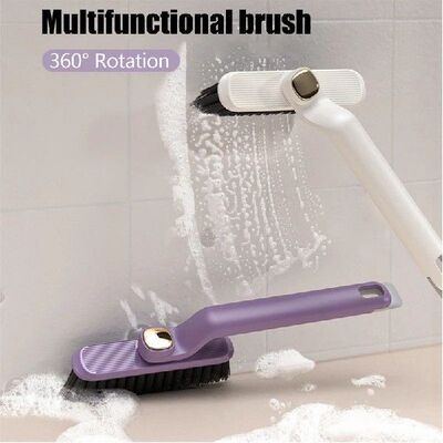 360 Degree Rotating Crevice Cleaning Brush Bathroom Toilet B