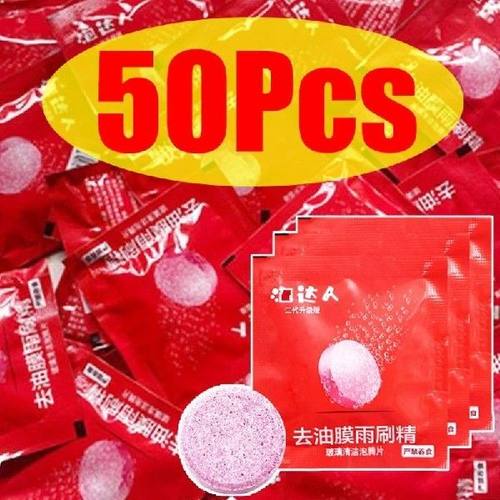 10/20/30/40/50Pcs Car Windshield Cleaner Effervescent Tablet