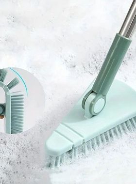 Triangle Floor Brush for Cleaning Bathtub and Floor Gaps Lon