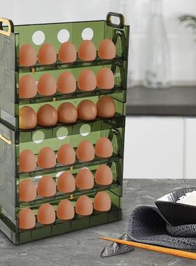 Flippable Egg Tray New Placstic Large Capacity Egg Dispenser