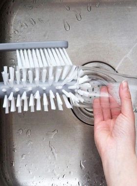 Cup Scrubber Glass Cleaner Lazy Bottles Brush Sink Kitchen A