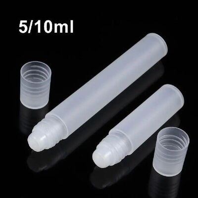 1PC Empty Perfume Roller Ball Bottle Portable Frosted Plasti