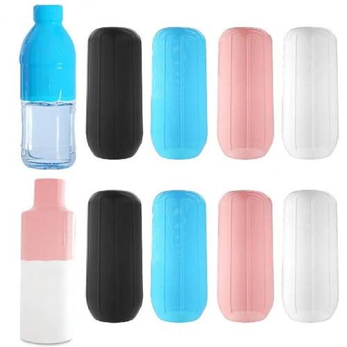 8/10Pcs Travel Bottle Cover Soft High Elasticity Flexible Re