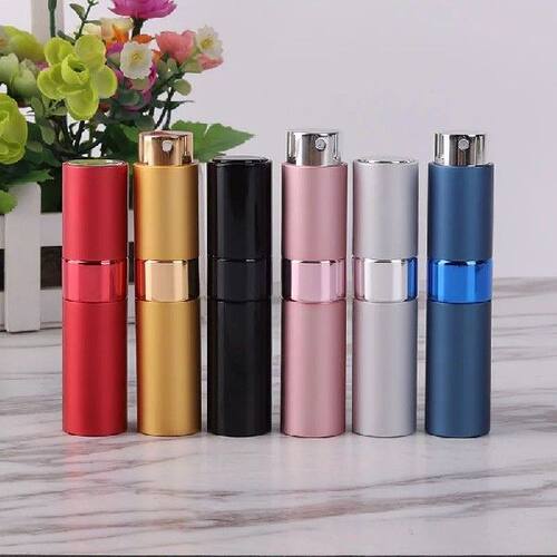 Perfume Refill Bottle 8ml Metal Aluminum Refillable Perfume