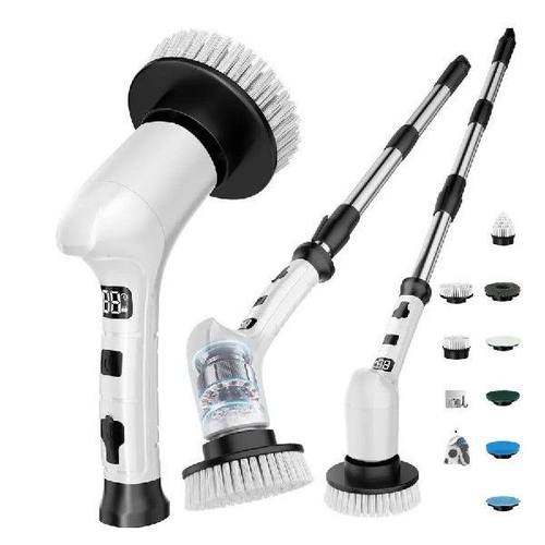 Spin Scrubber for Cleaning Bathroom,Cordless Power Shower Sc