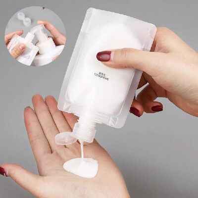 1pcs Travel Clamshell Lotion Shampoo Packaging Bag Sub Bags