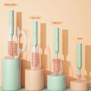 Electric Silicone Bottle Brush 360 Degree Rotating Baby Paci