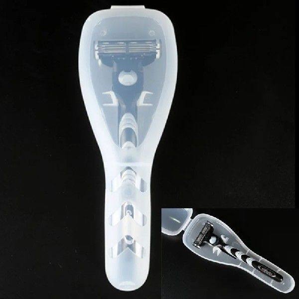 1Pc Portable Travel Portable Men's Razor Blades Holder Box S