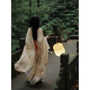 原创魏晋风汉服古装女晋制交领超仙气飘逸古风广袖流仙裙演出服夏