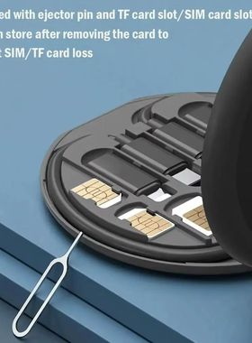 Multi-functional USB data cable storage box cable kit with multiple USB charging adapters USB to C-t