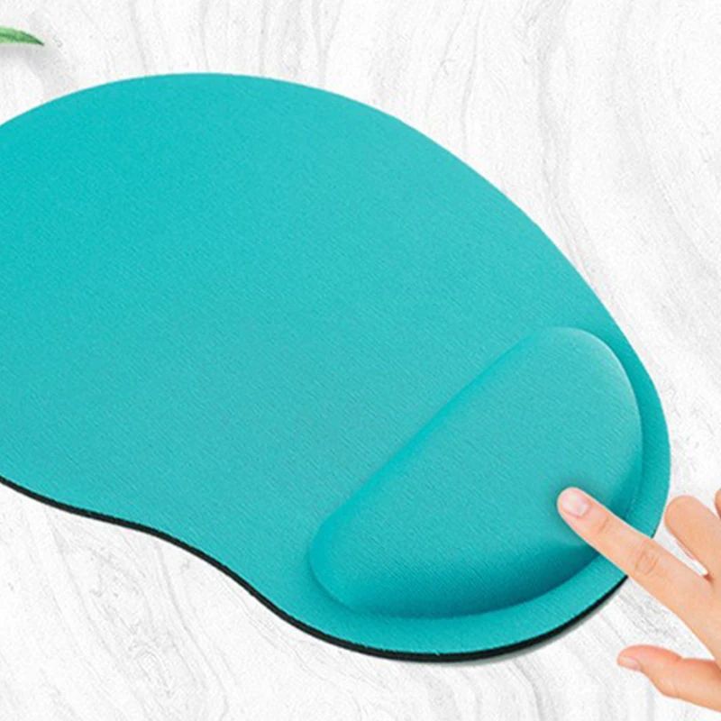 1PC Mouse Pad With Wrist Rest For Laptop Mat Anti-Slip Gel W