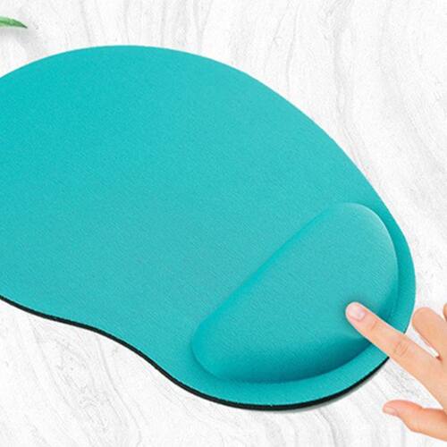 1PC Mouse Pad With Wrist Rest For Laptop Mat Anti-Slip Gel W