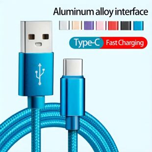 Nylon USB Braided Quick Type Charger Cable Samsu For Phone