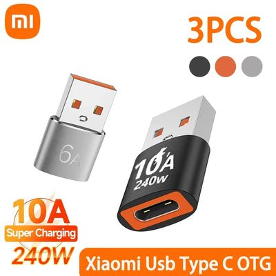 10A Type C To USB 3.0 OTG Adapter For Samsung iphone Macbook