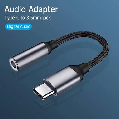 USB Type-C to 3.5mm Jack Audio Adapter Cable for iPhone 15 16 Pro Max Plus/iPad Pro 11 13 Air 11 13