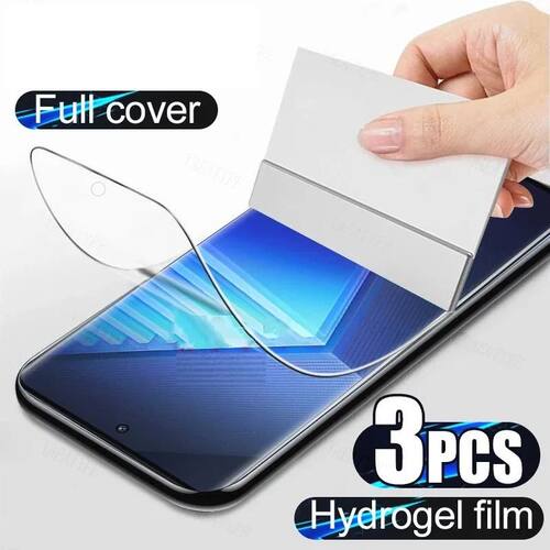 3Pcs Hydrogel film For Mi 11 9 12 Lite 5G NE 10T Pro Screen Protector for Mi 10 13 11i 8 6 9T Pro A3