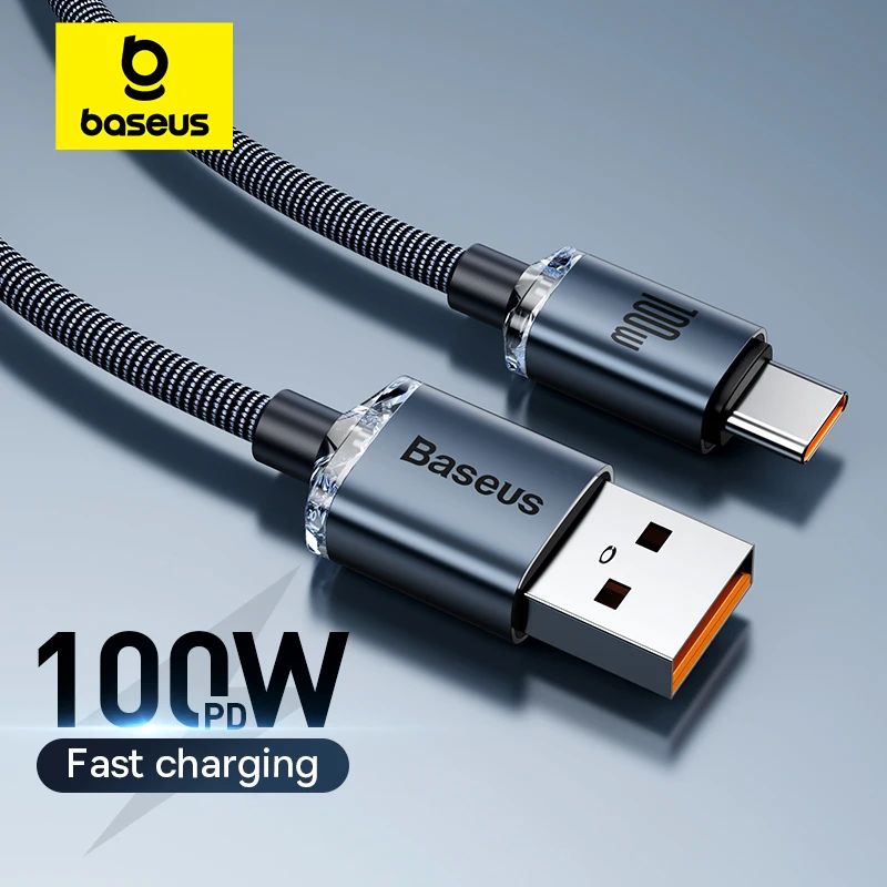6A USB Type C Cable For Realme Huawei P40 Pro 66W Quick Charging Wire USB-C Charger Data Cord For Sa