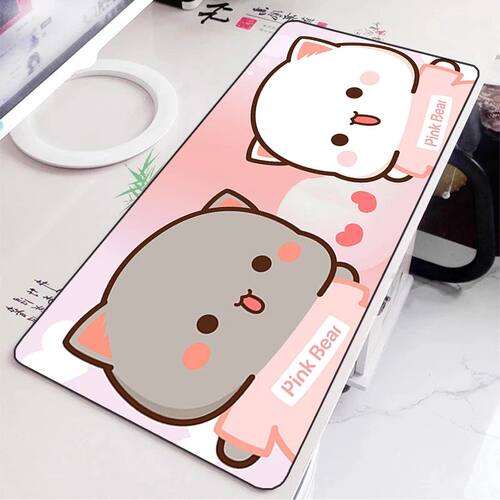 Peach Mochi Cat Mouse Pad LargePc Accessories Gaming Mousepa