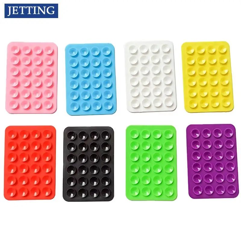Double Side Silicone Suction Pad For Mobile Phone Fixture Su