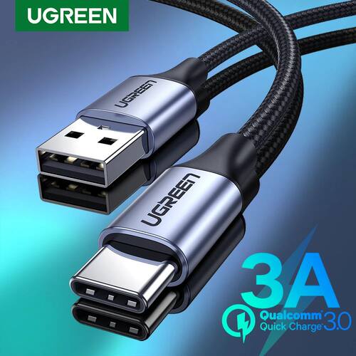 3A USB Type C Cable For Realme Samsung S21 Quick Charging Wire USB-C Charger Data Cord For iPad Sams