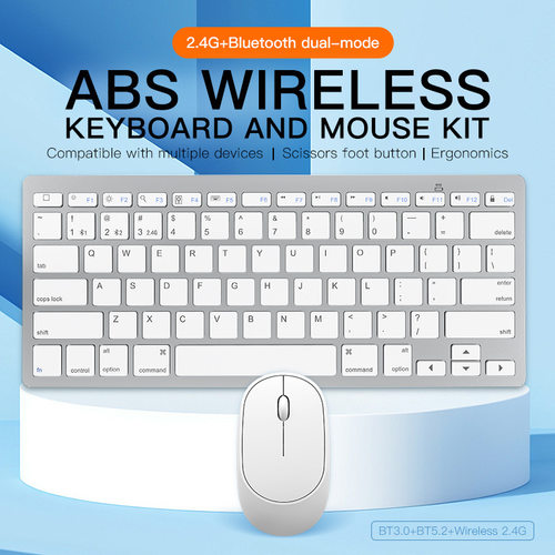 Wireless Keyboard And Mouse Set Tablet Notebook Office Mute