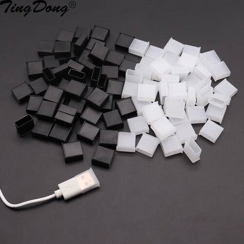 10pcs/lot Plastic USB Male Anti-dust Plug Stopper Cap Cover