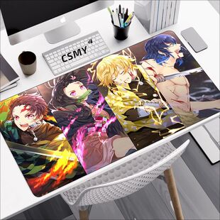 Demon Slayer Mouse Pad Gaming Laptops Keyboard Mat DeskmatPc