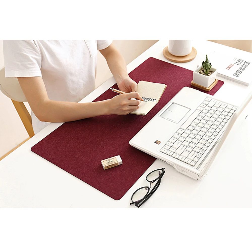 30X60cm Felt Mouse Pad Computer Laptop Keyboard Office Mouse