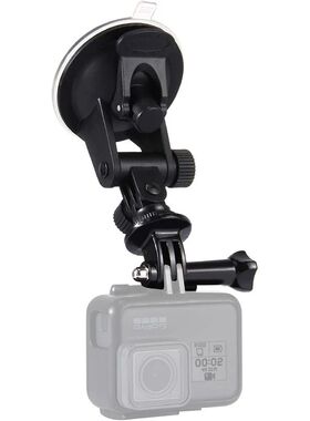 Suction Cup Camera Car Mount With Tripod Adapter and Phone H