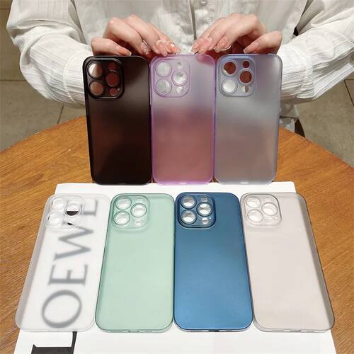 0.2 MM Ultra Thin Case For iPhone 14 Pro 13 Mini 12 11 Pro X