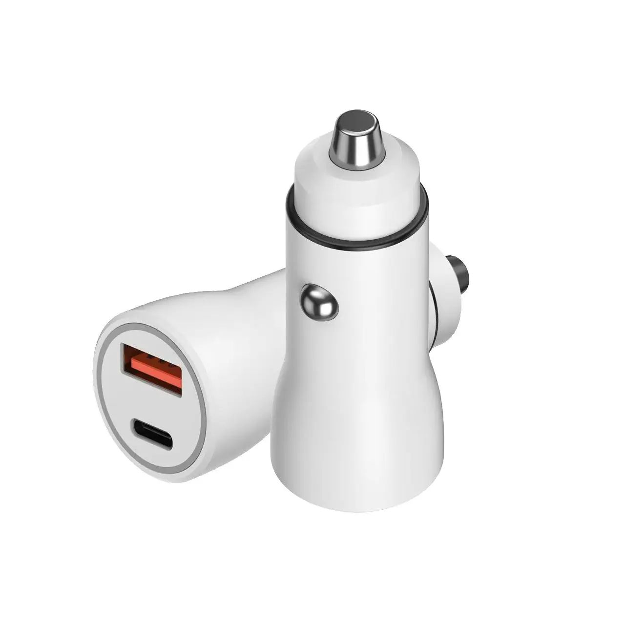 38W Super Quick Car Charger Dual QC4.0 USB C+A Ports for iPhone Samsung Android Quick Charge Auto Ad
