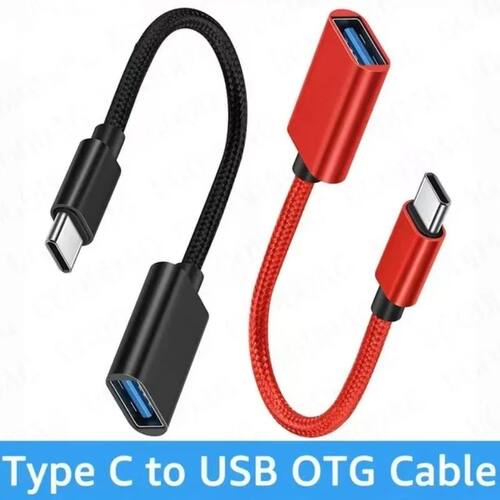 USB-C To USB OTG Adapter Cable USB Type C Male to USB Female