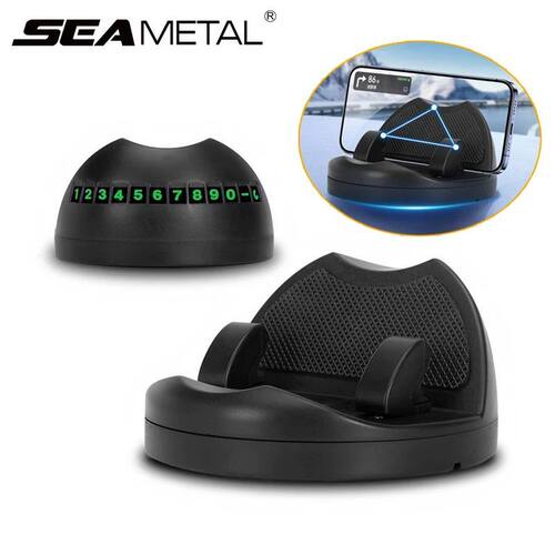Dashboard Car Phone Holder 360-Degree Rotation Head-Up Phone