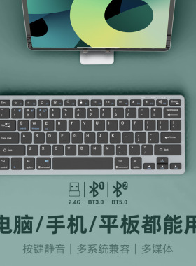 Wireless Keyboard And Mouse Set 2.4g Scissors Feet Office La