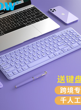 Wireless Keyboard And Mouse Set Office Ultra-thin Silent Com
